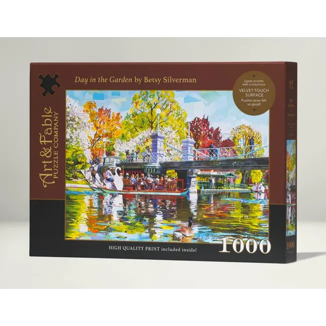 Day in the Garden, 1000-pc Velvet-Touch Puzzle