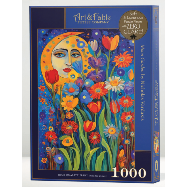 Moon Garden 1000-pc Velvet-Touch Jigsaw Puzzle