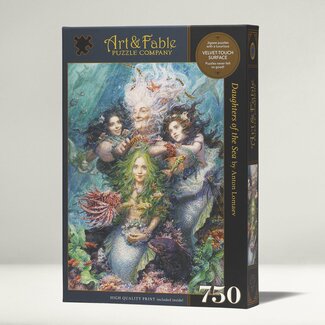 Art and Fable Puzzle Company Daughters of the Sea 750-pc Velvet-Touch Jigsaw Puzzle
