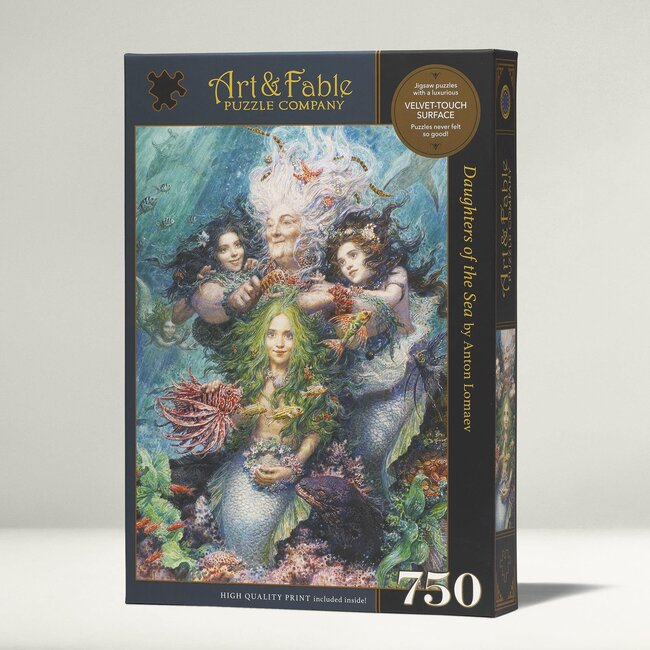 Daughters of the Sea 750-pc Velvet-Touch Jigsaw Puzzle