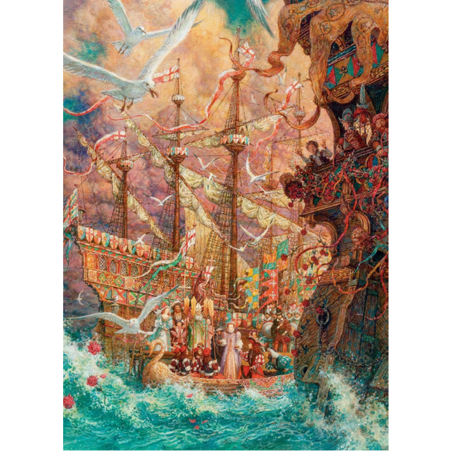 Shipside Celebration 750-pc Velvet-Touch Jigsaw Puzzle