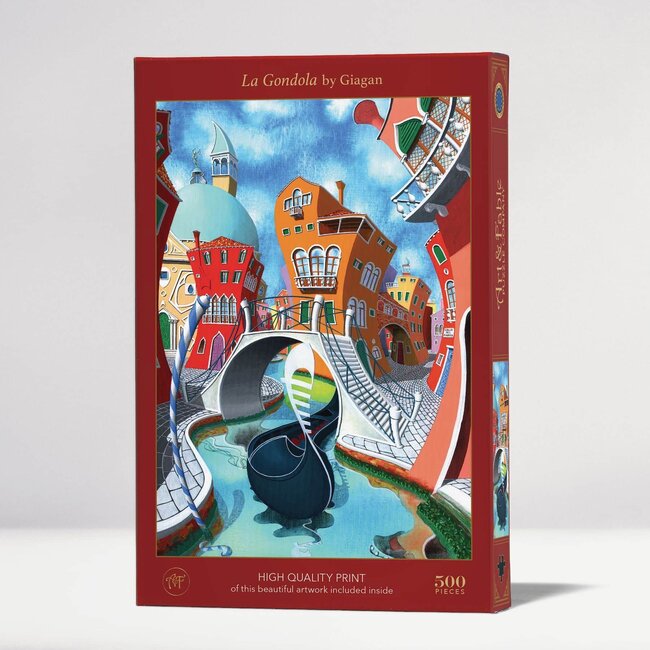La Gondola 500-Piece Velvet-Touch Jigsaw Puzzle