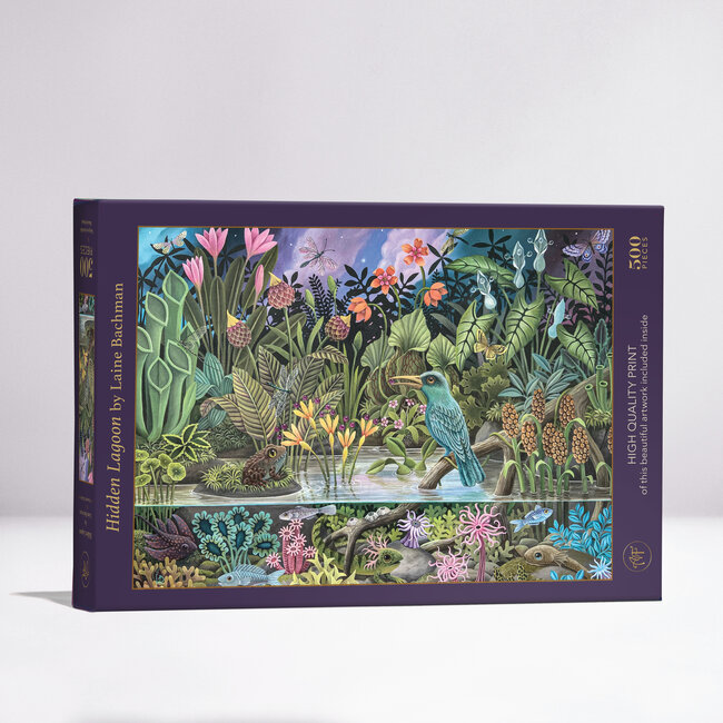 Hidden Lagoon 500-pc Velvet-Touch Jigsaw Puzzle