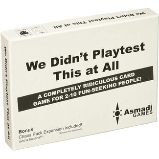 Asmadi Games We Didn't Playtest This at All