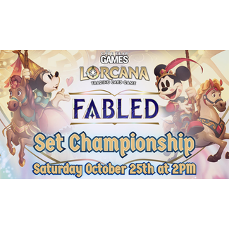 10/25 - Lorcana Fabled Set Championship