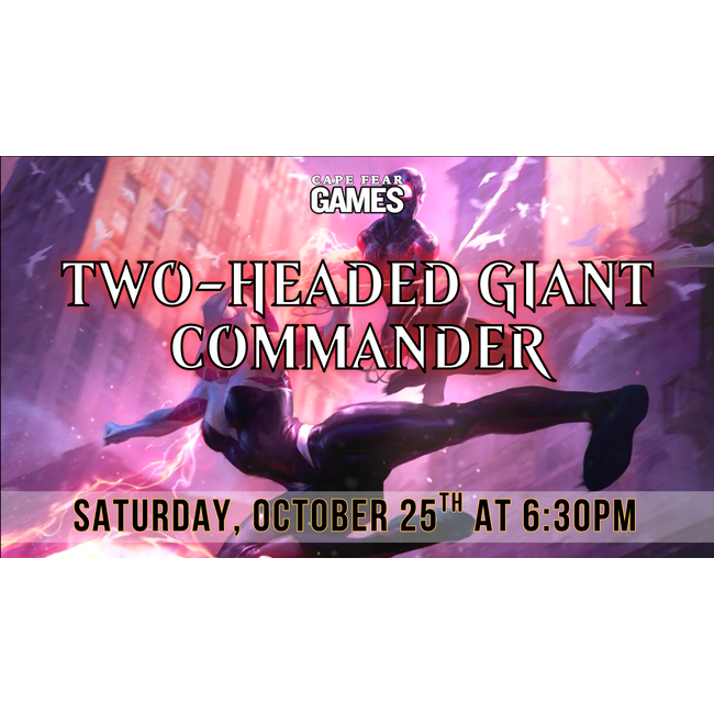10/25 - COMING SOON! MTG Spider-Man Two-Headed Giant Commander