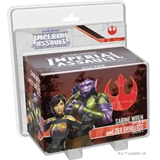 Fantasy Flight Games Star Wars Imperial Assault: Sabine Wren and Zeb Orrelios Ally Pack