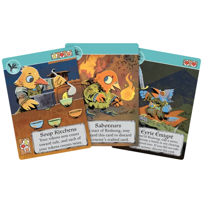 Root The Exiles and Partisans Deck