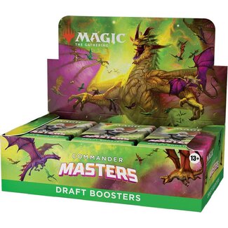 Wizards of the Coast MTG Commander Masters Draft Booster Display [24ct]