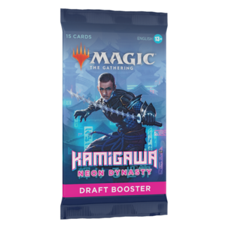 Wizards of the Coast MTG Kamigawa Neon Dynasty Draft Booster Pack