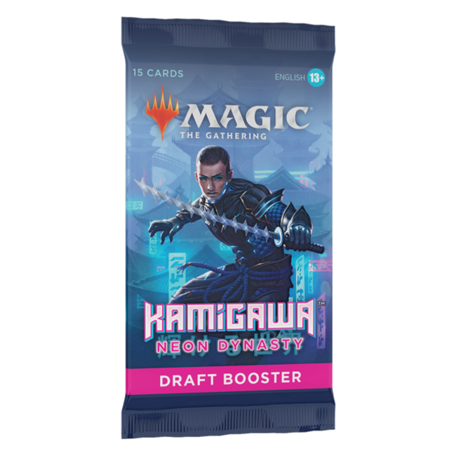 MTG Kamigawa Neon Dynasty Draft Booster Pack