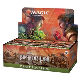 Wizards of the Coast MTG The Brothers War Draft Booster Display [36ct]