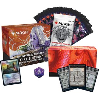 Wizards of the Coast MTG Adventures in the Forgotten Realms Bundle Gift Edition