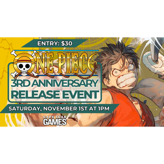 11/1 - COMING SOON! One Piece OP-13 3rd Anniversary Release