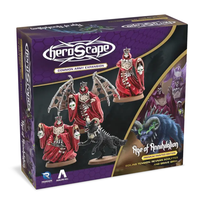 Heroscape: Revnan Acolytes & Grave Grim Common Army - Premium Painted