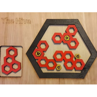 Palmetto Puzzle Works The Hive Honeycomb Puzzle