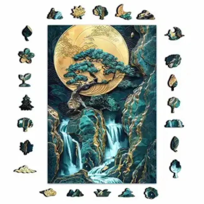 Golden Tree Harmony Wooden Puzzle - A3