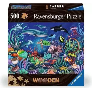 Ravensburger Wooden: Under the Sea 500pc Puzzle