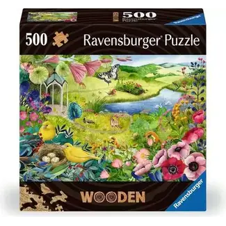 Ravensburger Wooden: Nature Garden 500pc Puzzle