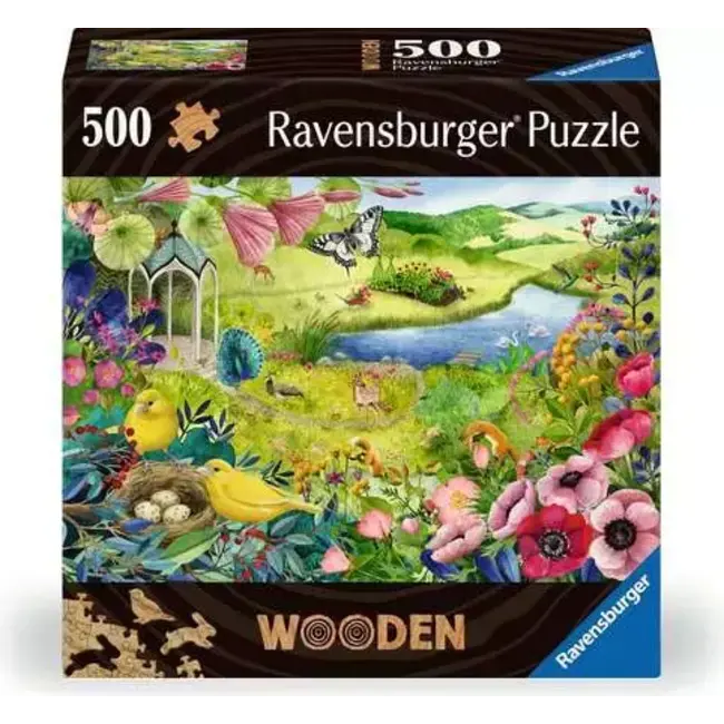 Wooden: Nature Garden 500pc Puzzle