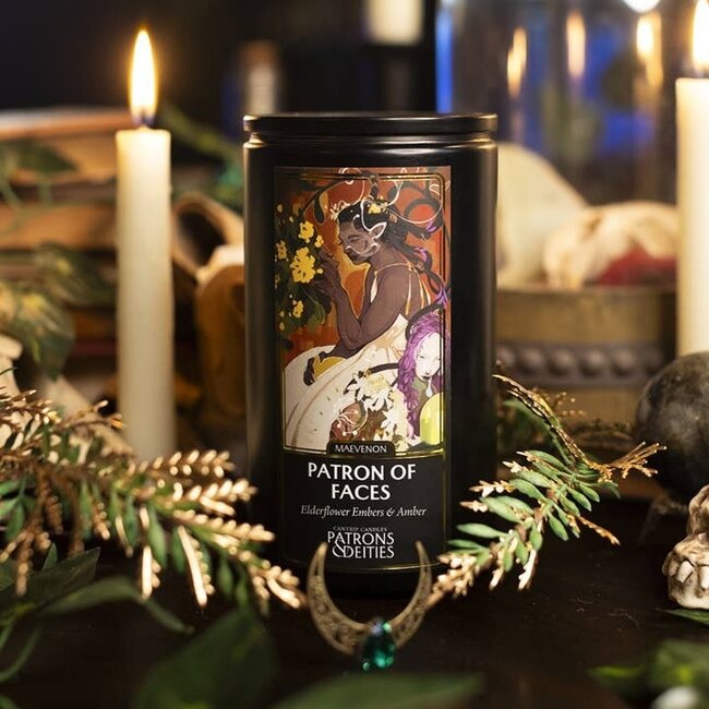 16 oz. Cantrip Candle - Maevenon, Patron of Faces