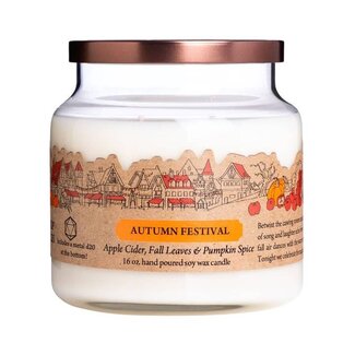 Cantrip Candles Autumn Festival - 16 oz. Cantrip Candle (seasonal)