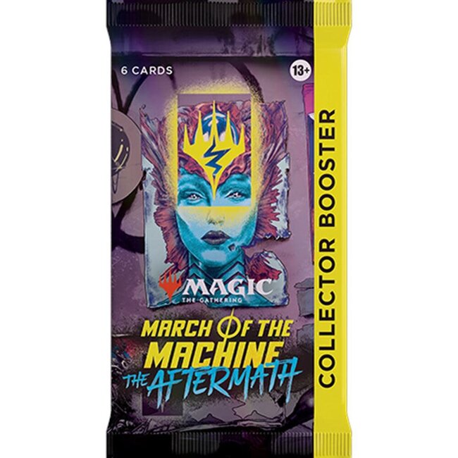 MTG March of the Machine Aftermath Collector Booster Pack