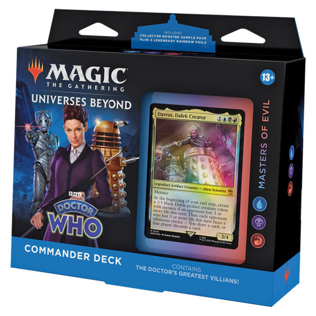 MTG Doctor Who Masters of Evil Commander Deck
