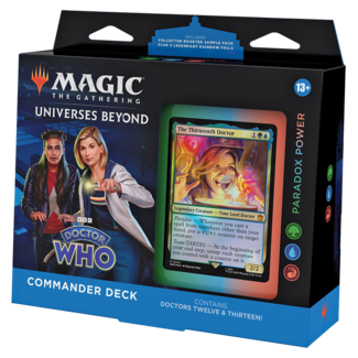 Wizards of the Coast MTG Doctor Who Paradox Power Commander Deck