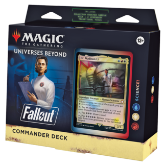 Wizards of the Coast MTG Fallout Science! Commander Deck