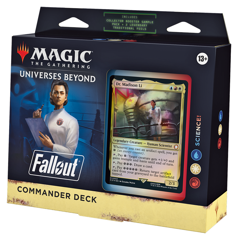 MTG Fallout Science! Commander Deck - Cape Fear Games