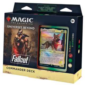 Wizards of the Coast MTG Fallout Scrappy Survivors Commander Deck