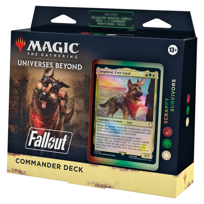 MTG Fallout Scrappy Survivors Commander Deck