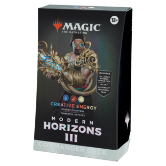 Wizards of the Coast MTG Modern Horizons 3  Creative Energy Commander Deck