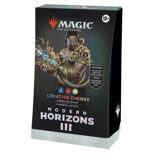 MTG Modern Horizons 3  Creative Energy Commander Deck