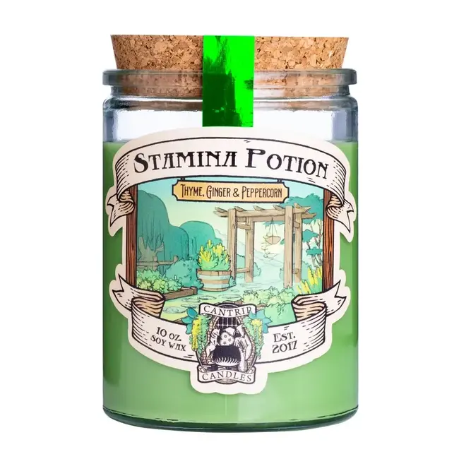 10 oz. Cantrip Candle - Stamina Potion