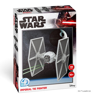 4D Brands Star Wars X-Wing: Tie Fighter TIE/LN 4D Paper Model Kit