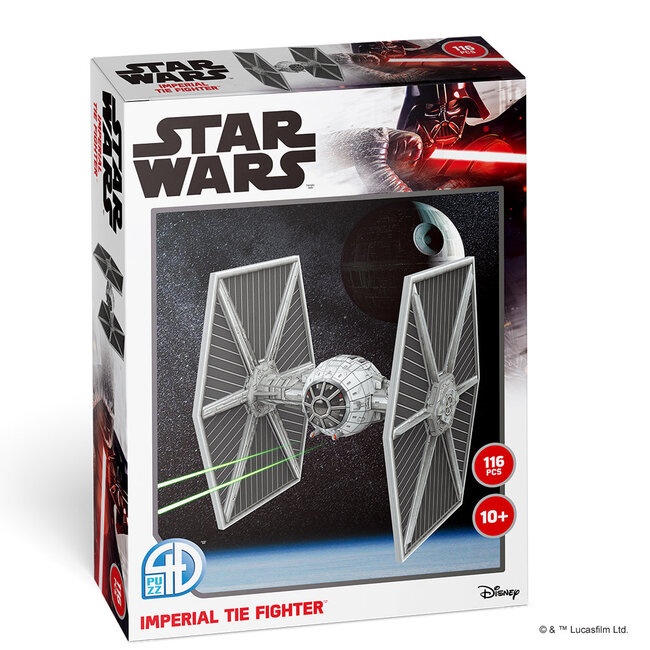 Star Wars X-Wing: Tie Fighter TIE/LN 4D Paper Model Kit