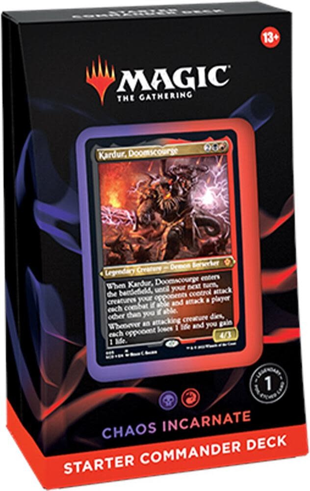 MTG Starter Commander Deck - Chaos Incarnate - Cape Fear Games