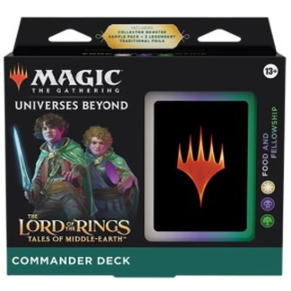 MTG The Lord of the Rings Commander Deck Food and Fellowship