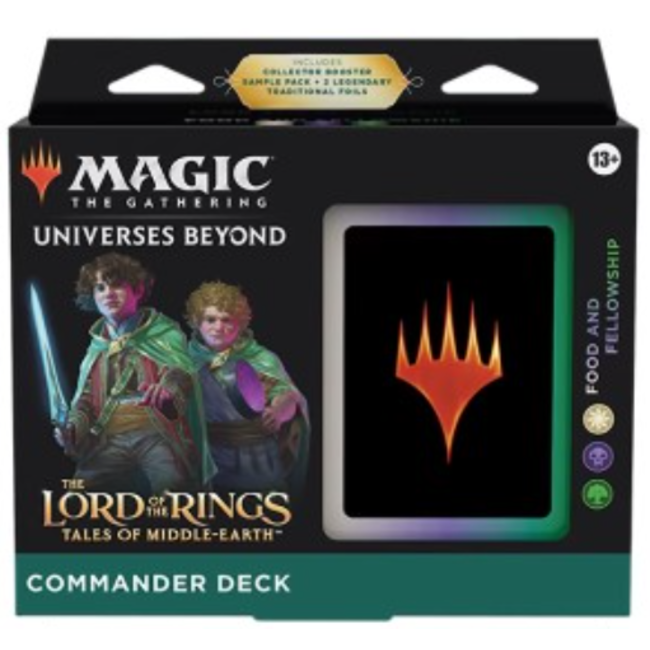 MTG The Lord of the Rings Commander Deck Food and Fellowship