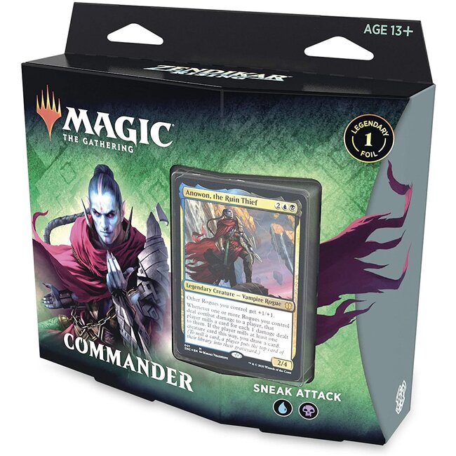 MTG Zendikar Rising Sneak Attack Commander