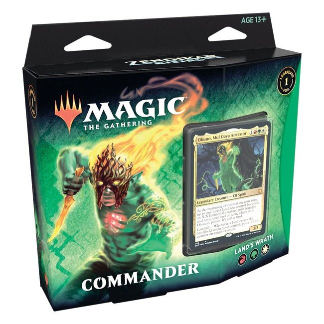 MTG Zendikar Rising Land's Wrath Commander