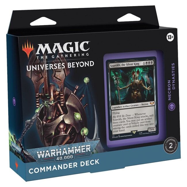MTG Warhammer 40K Necron Dynasties Commander Deck