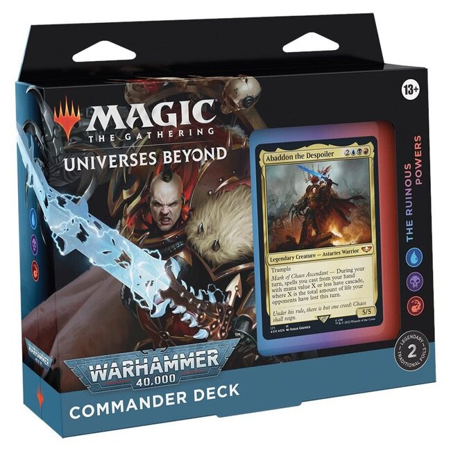 MTG Warhammer 40K The Ruinous Powers Commander Deck