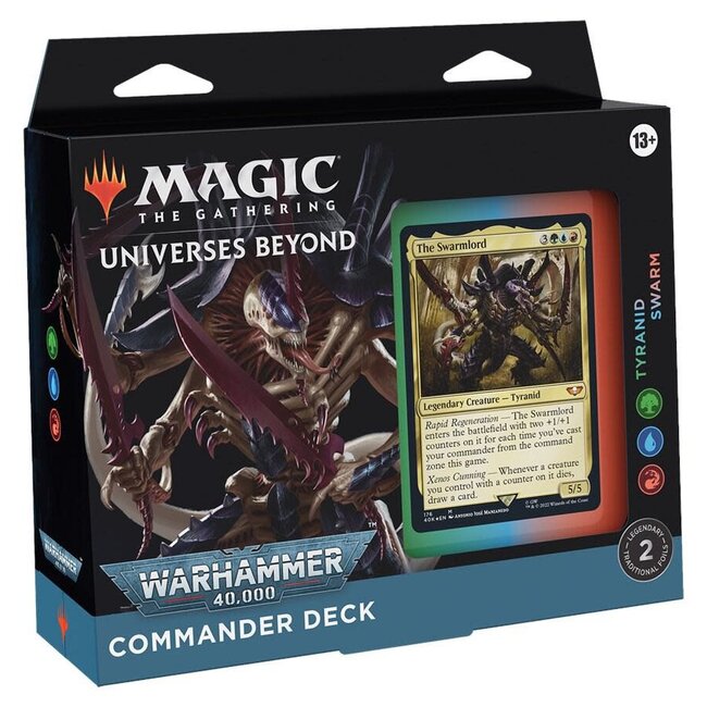 MTG Warhammer 40K Tyranid Swarm Commander Deck