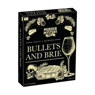 University Games Bullets & Brie - Murder Mystery Party