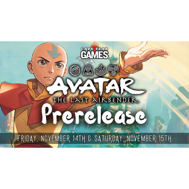 11/14 & 11/15 - NOW LIVE! MTG Avatar: The Last Airbender Prerelease