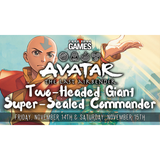 11/14 & 11/15 - NOW LIVE! MTG Avatar: 2HG Super-Sealed Commander