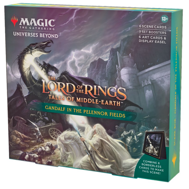 MTG The Lord of the Rings Holiday Scene Box - Gandalf in Pelennor Fields